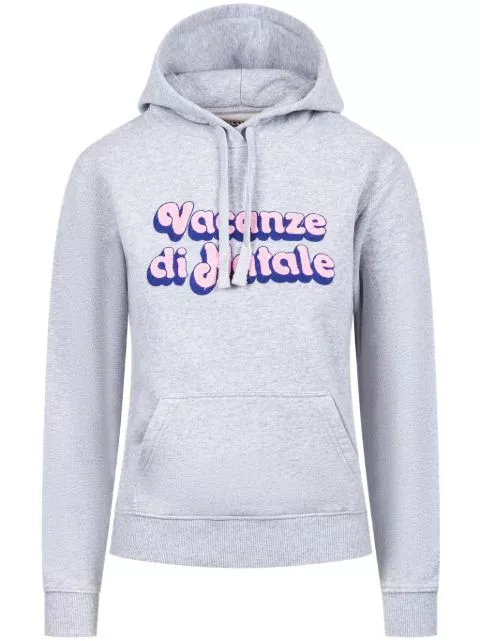 Cheap MC2 Saint Barth slogan-print hoodie Women 0128