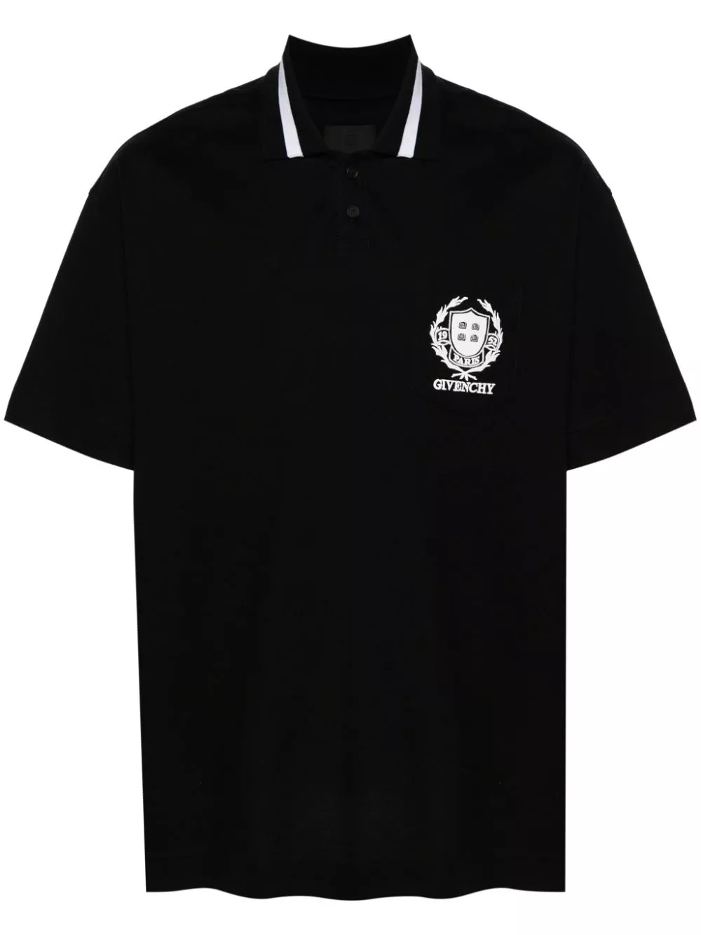 Affordable Givenchy logo-embroidered cotton polo shirt Men 0129