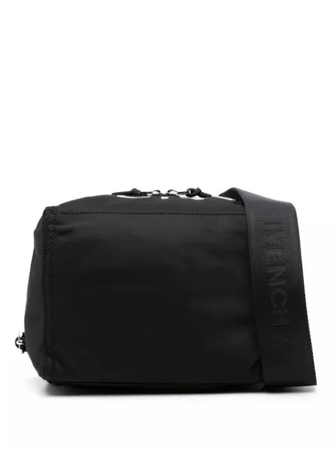 Cheap Givenchy logo-print messenger bag Men 0123