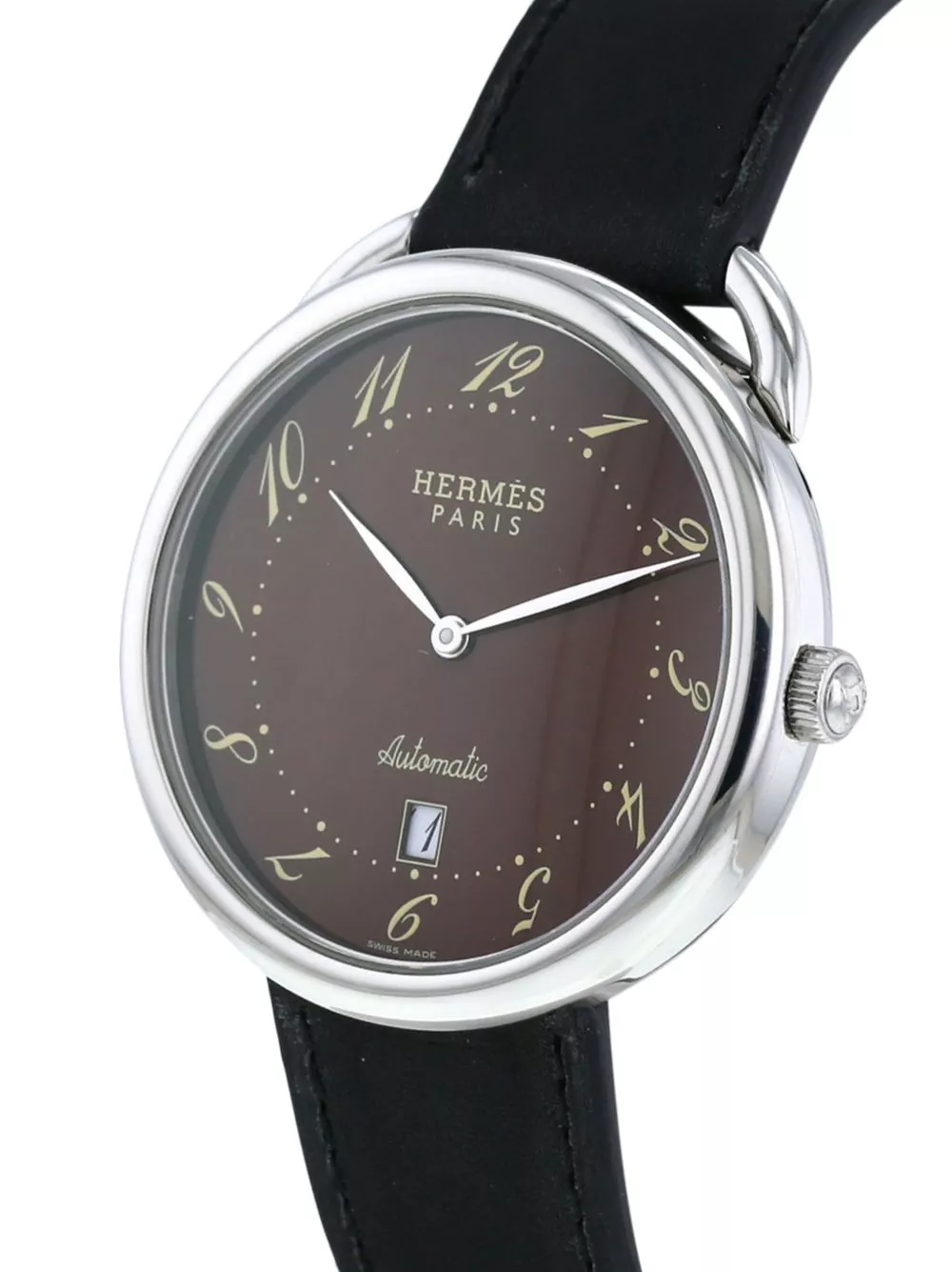 Cheap Hermes 2000s pre-owned Arceau 41mm Men 0128