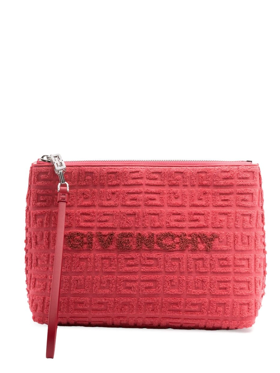 Cheap clutch Women Givenchy 4G towelling-finish 0221