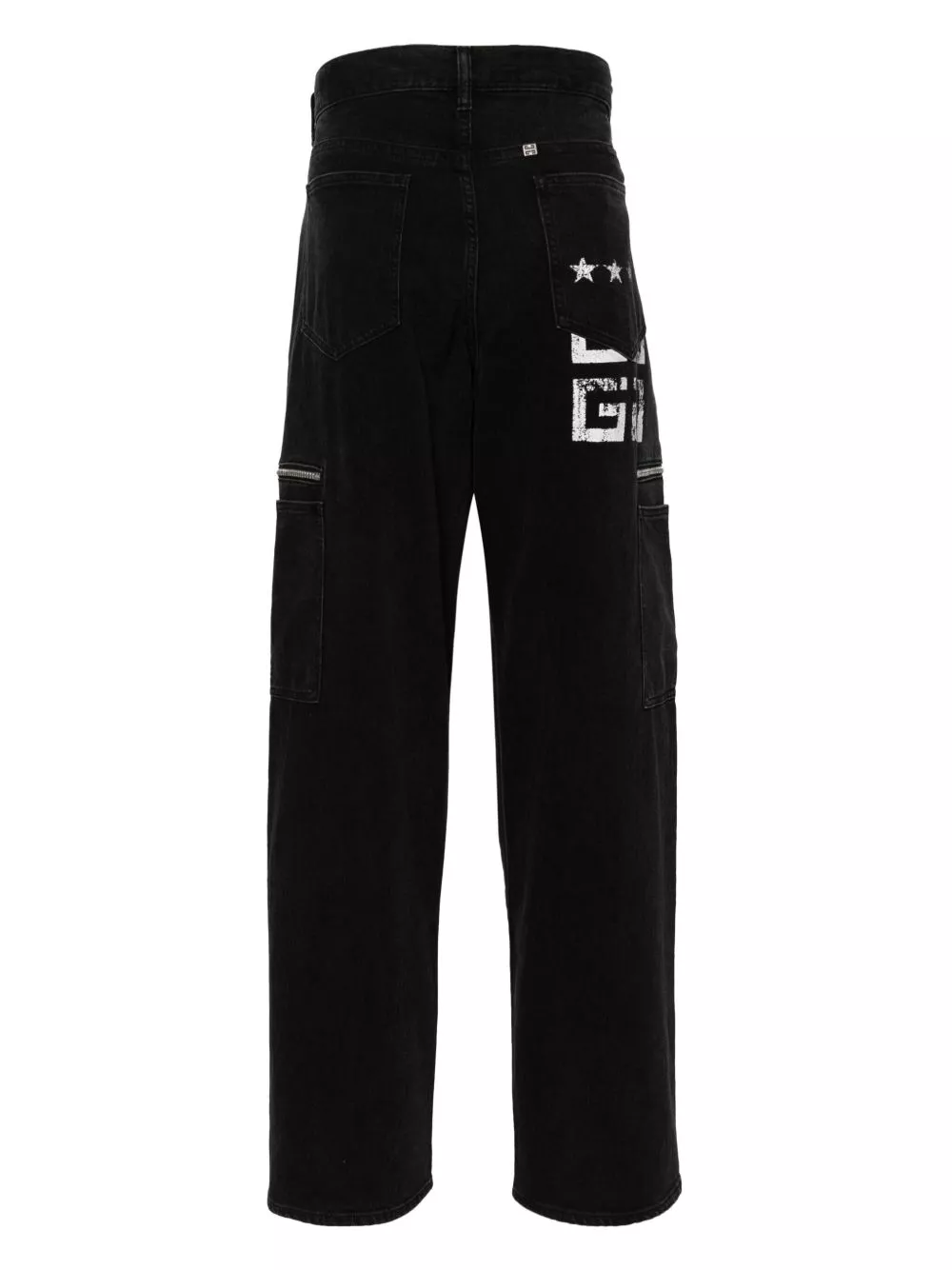 Cheap Givenchy logo-print straight-leg jeans Men 0201