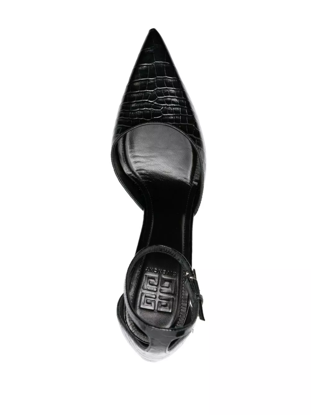 Cheap Givenchy 105mm croc-embossed leather pumps Women 0202